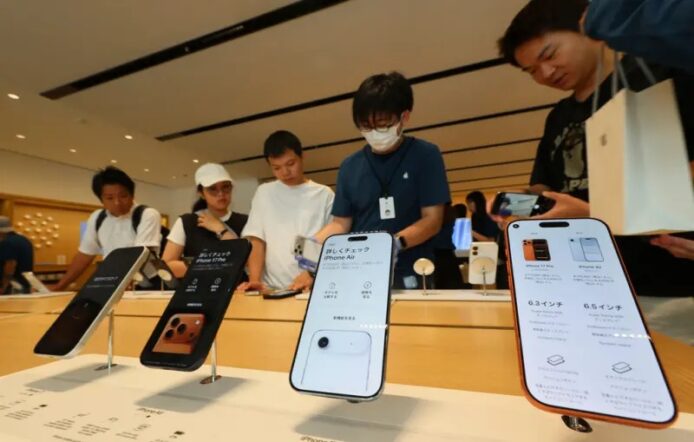 台灣 Apple Store 移除防盜線　 改善試機體驗　 香港仍然未採用防盜線