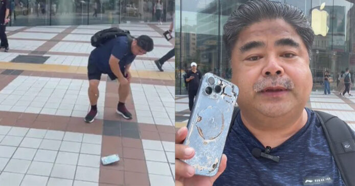 中國演員 Apple 門市怒摔 iPhone   發表拒絕購買宣言   但帖文竟由 iPhone 發布