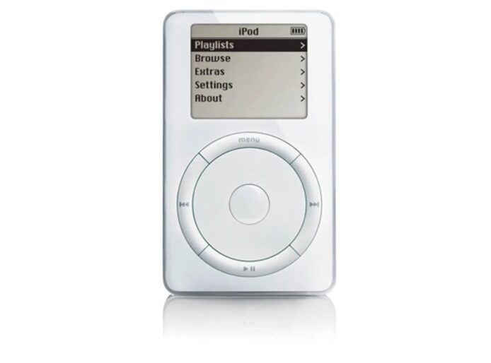 2001 年今日 Steve Jobs 發佈 iPod 開創流動音樂時代  內置 5GB 硬碟創新點擊滾輪