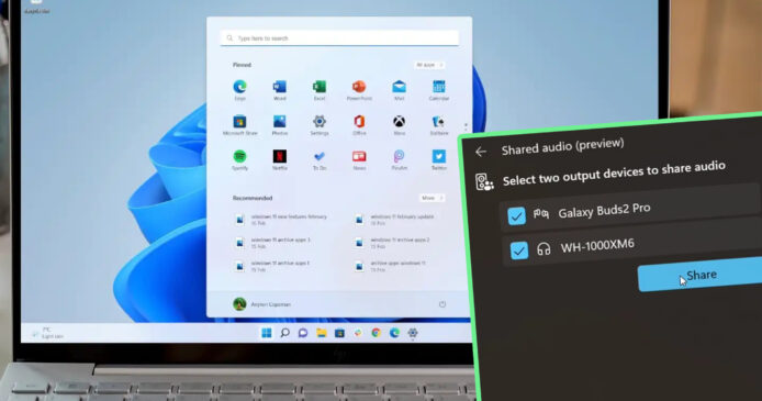 Windows 11 同時連接 2 部藍牙耳機聽歌  最新測試版推共享音訊功能