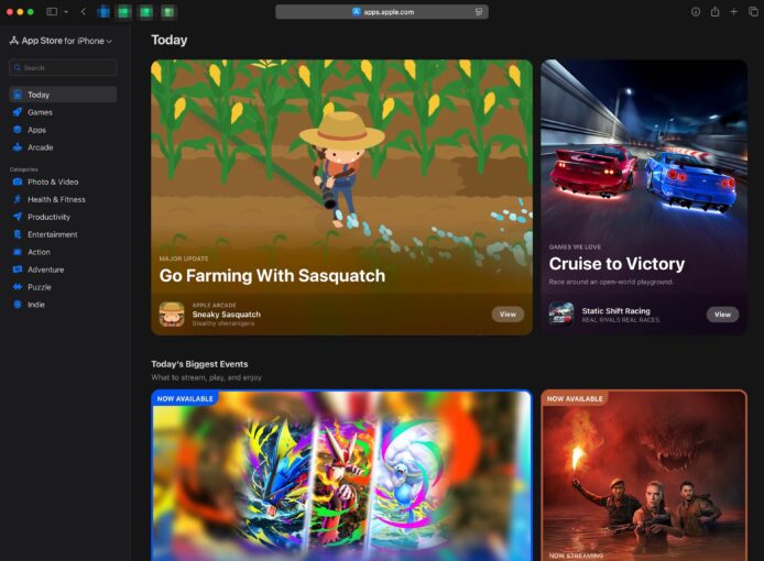Apple 推網頁版 App Store   所有平台應用程式一站式瀏覽