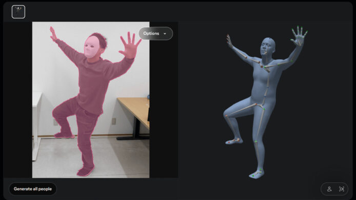 Meta 推 SAM 3D 影像轉 3D 模型   AI 可重現人體姿態及物件細節