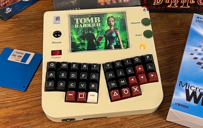 改裝達人製 Win 98 掌機電腦    可玩 StarCraft,Diablo II   真實 Pentium 硬件重現懷舊體驗