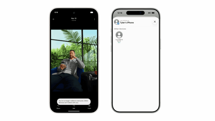 Android Quick Share 終於支援 AirDrop   Pixel 10 率先可與 iPhone 互傳檔案