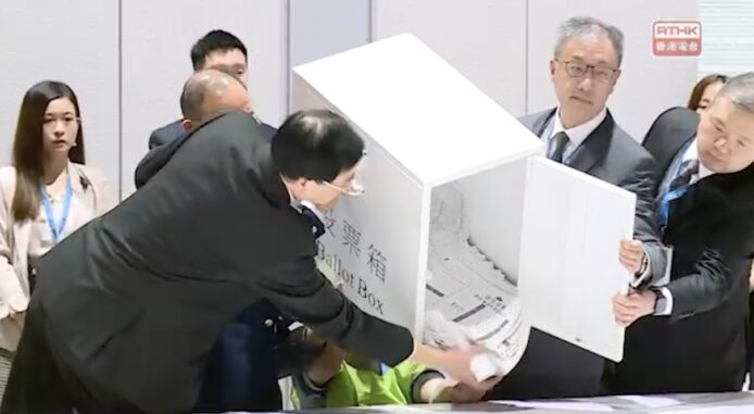 立法會選舉  曾國衞：不排除再推智能投票箱   用科技減少無效選票