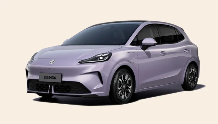 全球首款半固態電池量產車　中國上汽名爵 MG4    半固態安芯版交付