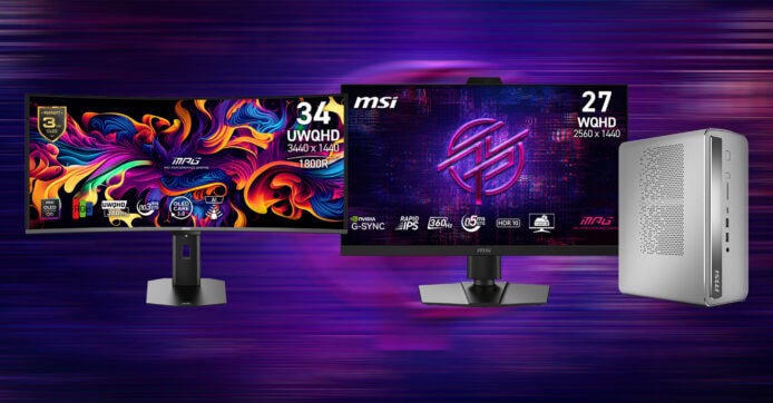 CES 2026 MSI 注目 OLED 電競顯示器 ‧ AI 迷你電腦