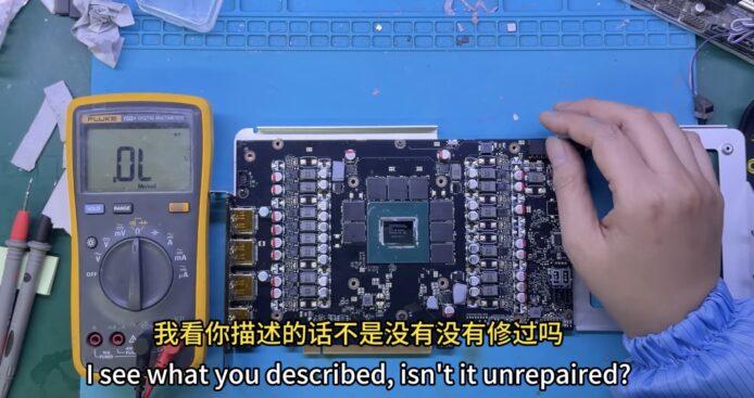 【有片睇】中國二手平台購入平價 RTX 4080 顯示卡  拆解發現只裝 RTX 3060 晶片