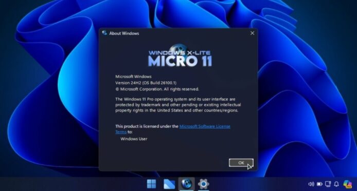 真正無垃圾精簡版 Win 11   Windows X-Lite 26H1  舊電腦可提升遊戲效能