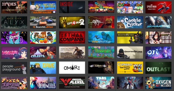 Steam 公布 2025 年最暢銷 12 款遊戲 TGA 得獎作《暗喻幻想》未能躋身白金榜