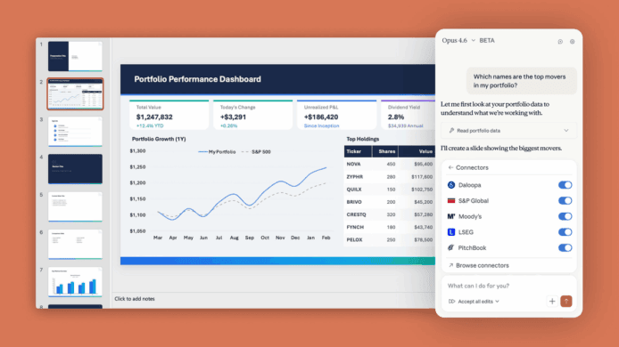 AI 助理 Claude 擴展 PowerPoint 功能    Pro 計劃用戶都用到  自動生成簡報投影片