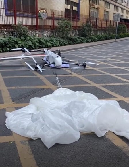 順豐測試無人機深圳郊區 豐翼科技：這是測試機