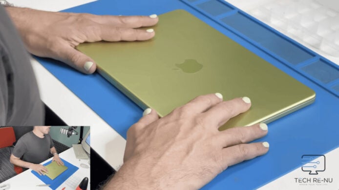 MacBook Neo 史上最易維修 只需 6 分鐘完成拆解  鍵盤可獨立拆卸