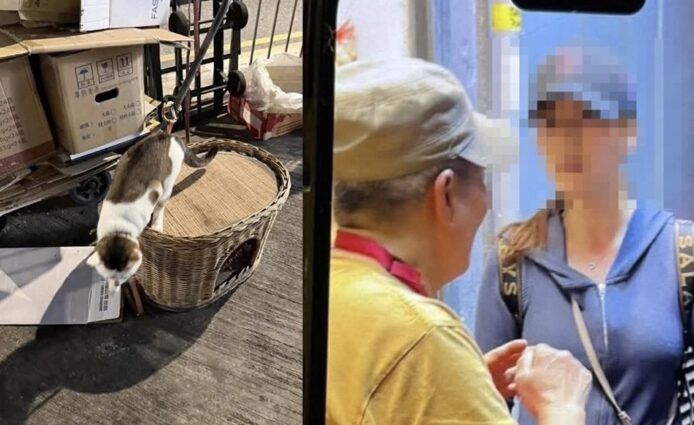 新蒲崗貓店長被抱走(已尋回)  瑜伽服女稱「誤以為棄貓」 社交媒體帳戶被揭多個疑點