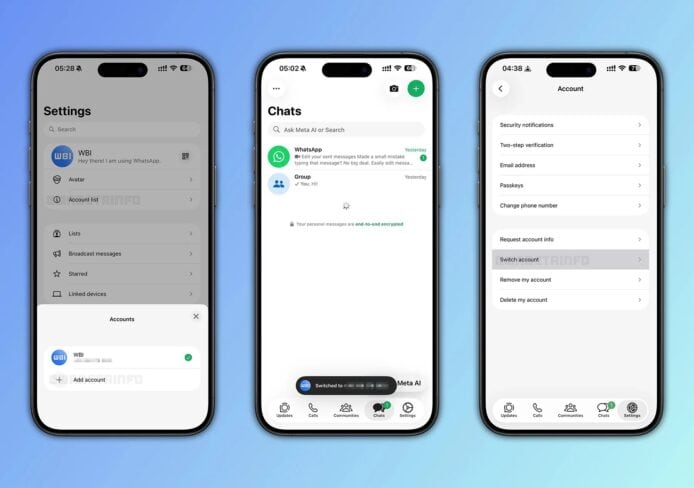 WhatsApp iPhone 一部機登入兩個帳戶  不用再帶兩部電話！做到公私分明