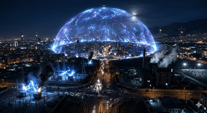 特朗普秘密武器  美軍電子文明終結者  不費一兵一卒癱瘓伊朗全國電力